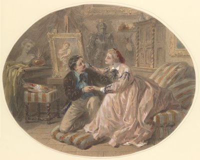 Ein geliebter Ehemann, n.d. von Antony Paul Emile Morlon