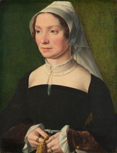 Ehefrau eines Mitglieds der Familie de Hondecoeter, 1543 von Antwerp 16th Century