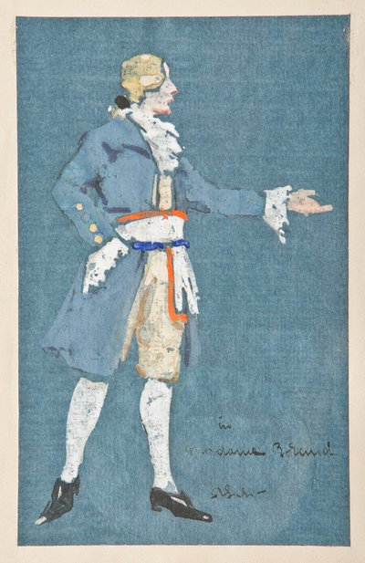 Skizze für Theater von Arcangelo Salvarani