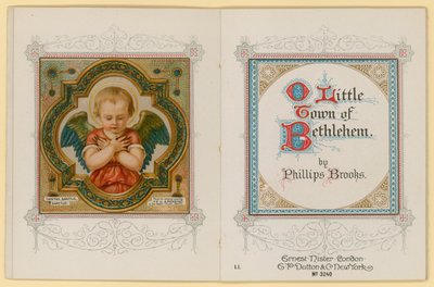 Illustration für O Little Town Of Bethlehem von Archibald Henning