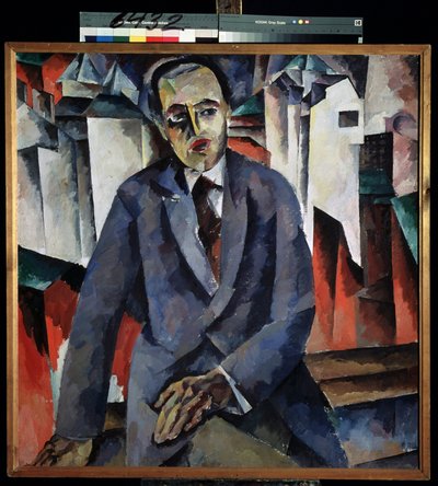 Porträt des Regisseurs Alexander Tairov von Aristarkh Vasilievic Lentulov