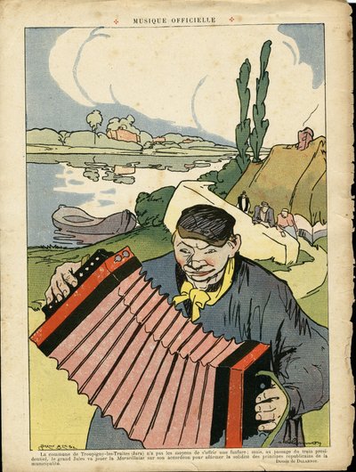 Illustration von Aristide Delannoy (1874-1911) in Le Rire von Aristide Delannoy