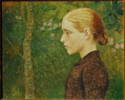 Aristide Maillol / Porträtbüste eines Bauernmädchens, 1891 von Aristide Maillol