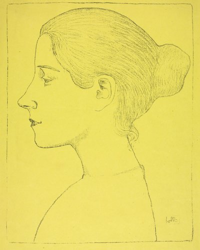 Porträt einer jungen Frau von Aristide Maillol