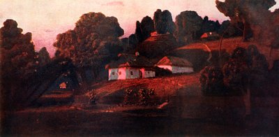 Ein Abend in der Ukraine, 1901, 1939 von Arkhip Ivanovich Kuindzhi