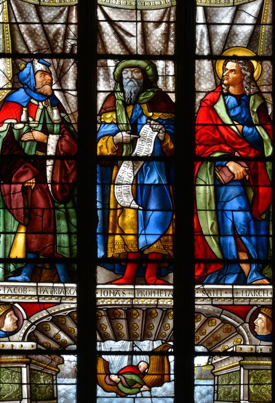 Jakob, Jonas und der Heilige Markus - Glasfenster in der Kapelle der Heiligen Anna, Arnaud de Moles (1470-1520) vollendet 1513 - Kathedrale Sainte Marie d