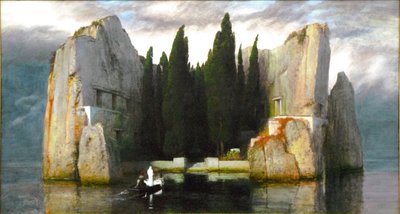 Die Toteninsel von Arnold Böcklin