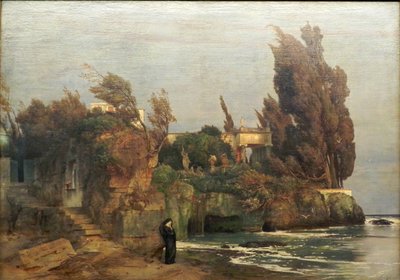 Villa am Meer II von Arnold Böcklin