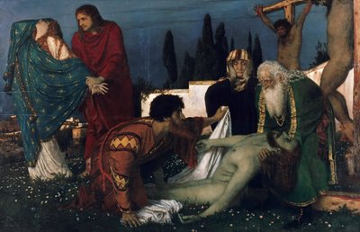 Die Kreuzabnahme von Arnold Böcklin