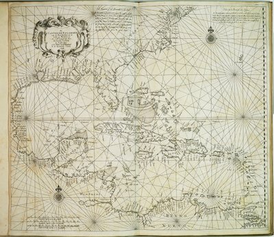 Die Carybschen Inseln von Barbados bis zur Biegung von Mexiko von Arnold & Colom Jacob Aertsz (1600 73) Colom