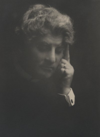 Porträt von David Belasco von Arnold Genthe