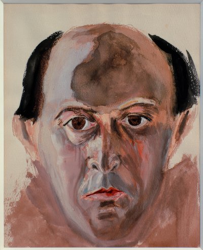 Selbstporträt von Arnold Schönberg