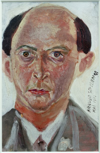 Selbstporträt von Arnold Schönberg