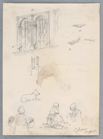 Skizzen von Orléans von Arnold William Brunner