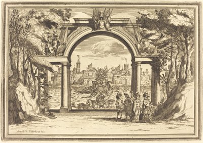Il Greco in Troia: Platte 1 von Arnold von Westerhout