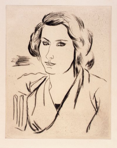 Junge Frau von Arshile Gorky