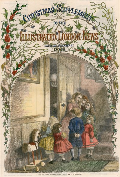 Das Weihnachtslied der Kinder von Arthur Boyd Houghton