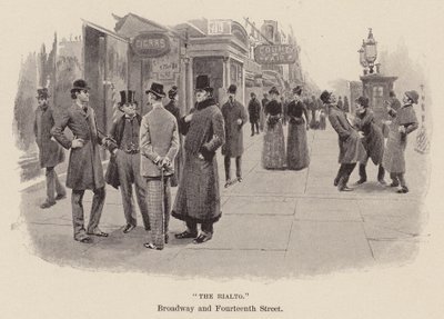 Der Rialto (Gravur) von Arthur Burdett Frost