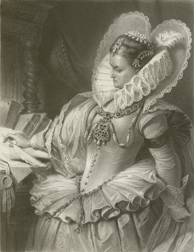 Elisabeth, Königin von England von Arthur Georg von Ramberg