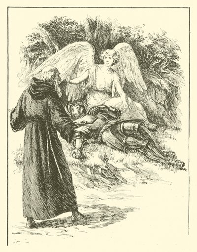 Sir Guyon, Der Champion der Ritterlichkeit (Gravur) von Arthur George Walker
