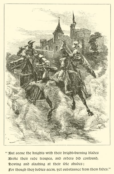 Sir Guyon, Das Haus der Mäßigung von Arthur George Walker