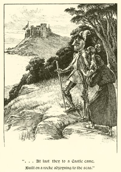 Sir Guyon, Die drei Schwestern von Arthur George Walker