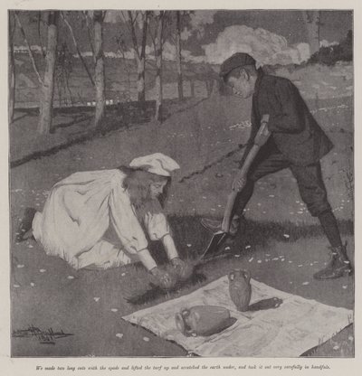 Der Verkauf von Antiquitäten, von E. Nesbit von Arthur Herbert Buckland
