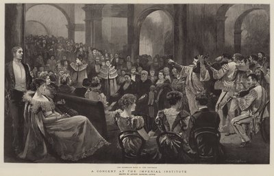 Ein Konzert im Imperial Institute von Arthur Hopkins
