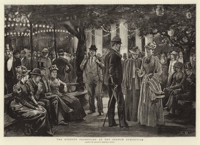 Der Abendspaziergang bei der Deutschen Ausstellung von Arthur Hopkins