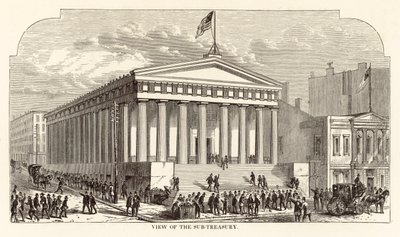 Ansicht des Sub-Treasury von Arthur Lumley