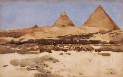 Pyramiden, 1881 von Arthur Melville