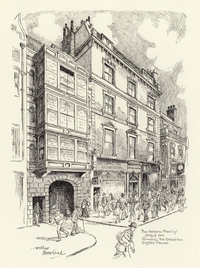 Die Holborn-Front von Gray