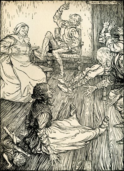 Ein Sommernachtstraum von Arthur Rackham