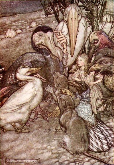 Alice im Wunderland von Arthur Rackham