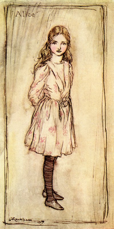 Alice im Wunderland von Lewis Carroll von Arthur Rackham