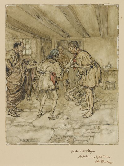 Zettel und die Schauspieler: Ein Sommernachtstraum von Arthur Rackham