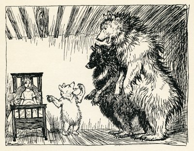 Die drei Bären von Arthur Rackham