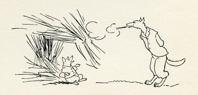 Die drei kleinen Schweinchen von Arthur Rackham