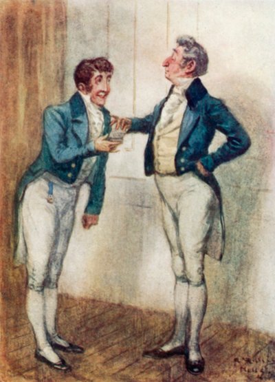 Illustration für Überredung von Jane Austen von Arthur Wallis Mills
