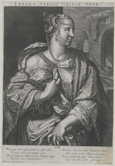 1. Jahrhundert n. Chr. Aemilia Lepida von Artist Unknown