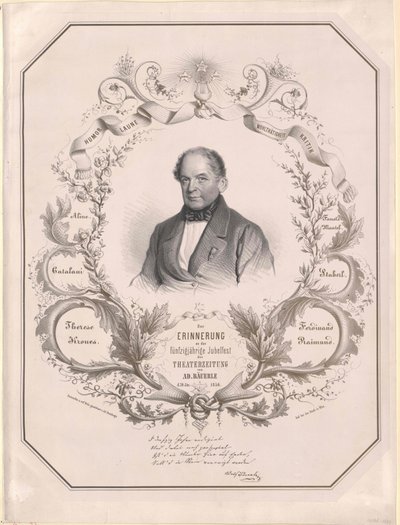 Adolf Bäuerle von Artist Unknown