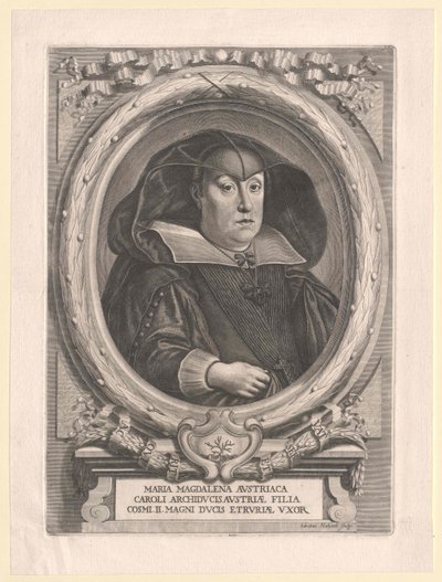 Erzherzogin von Österreich Maria Magdalena von Artist Unknown
