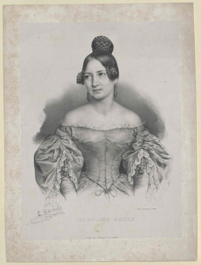 Caroline Bauer von Artist Unknown
