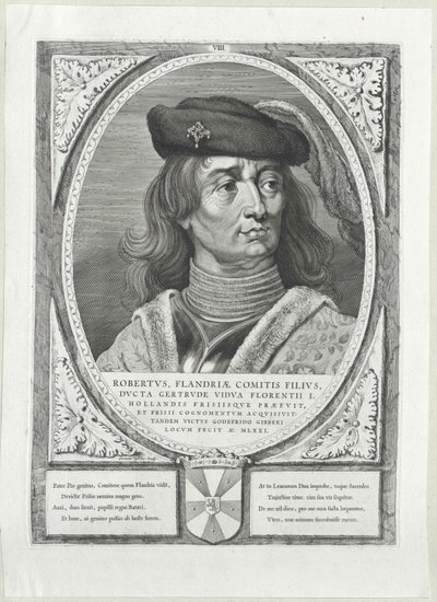 Graf von Flandern Robert I. der Friese von Artist Unknown