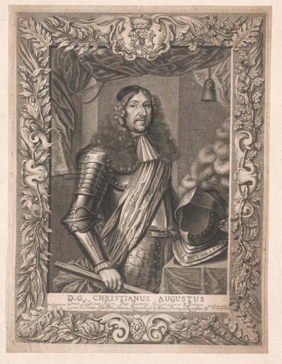 Pfalzgraf und Graf von Sulzbach Christian August von Artist Unknown