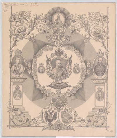 Kaiser von Österreich Franz Joseph I. von Artist Unknown