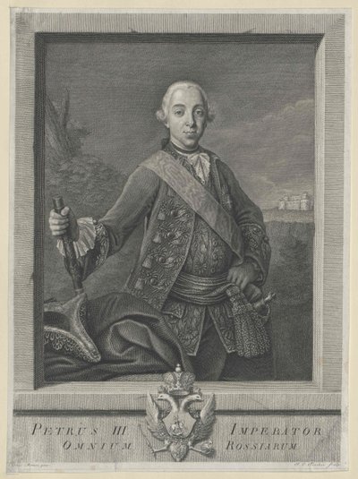 Kaiser von Russland Peter III. von Artist Unknown