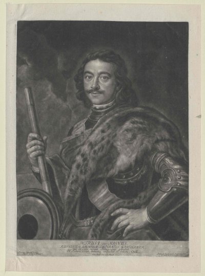 Kaiser von Russland Peter I der Große von Artist Unknown