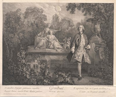François Charles Racot de Grandval von Artist Unknown