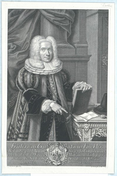 Frederick Gustav Finckler von Artist Unknown